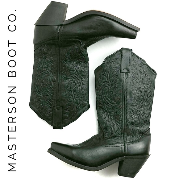 Masterson Shoes - Masterson Snip Toe Western Boots Size 5